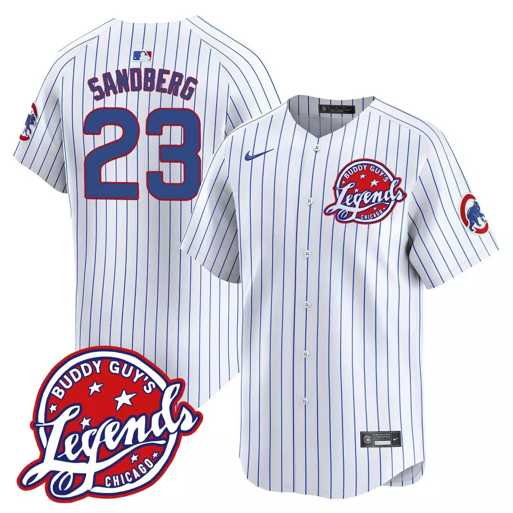 Ryne Sandberg Pink Women's Cubs Bubblegum Jersey | Stitched Vapor Premier Limited Edition | Fan Gear for Women & Youth
