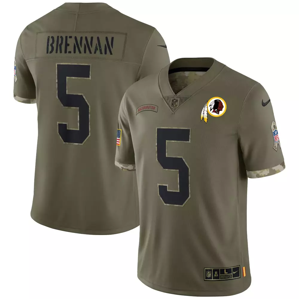 salute to service men colt brennan washington redskins salute to service jersey all stitched