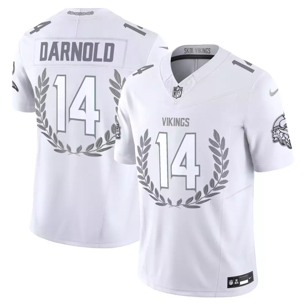 sam darnold marines womens minnesota vikings 2024 salute to service establishment year patch vapor limited jersey all st