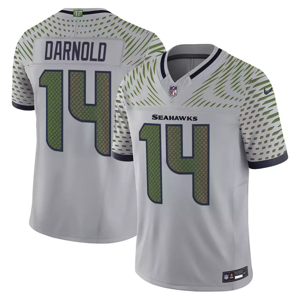 Sam Darnold Men's Seattle Seahawks 2025 Rivalries Vapor Limited Jersey | All Stitched Edition | Fan Gear | For Men