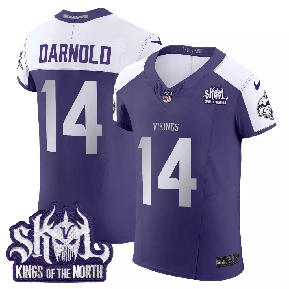 sam darnold olive camo mens vikings 2024 salute to service vapor limited jersey all stitched