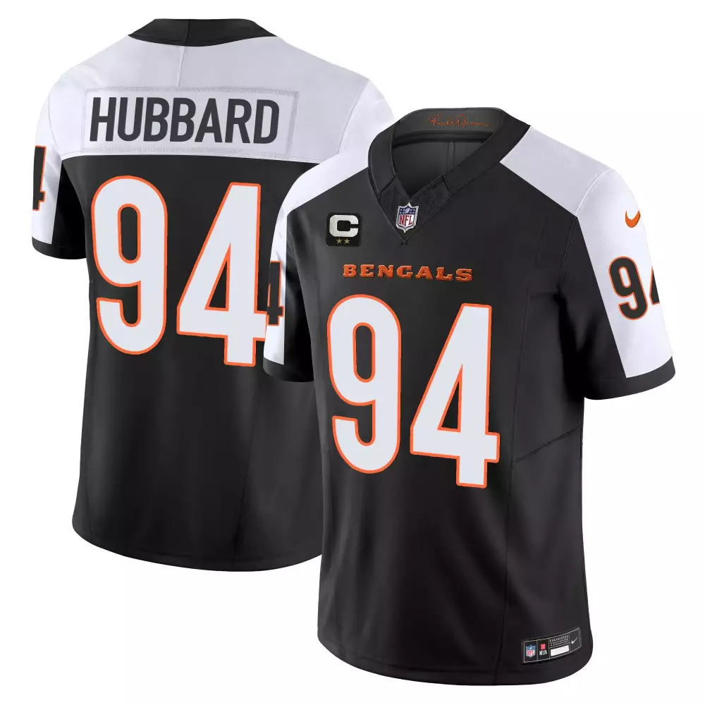 sam hubbard alternate mens cincinnati bengals ohio patch vapor limited jersey v2 all stitched
