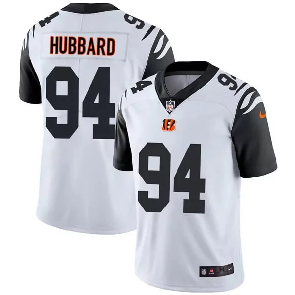 sam hubbard color rush mens cincinnati bengals vapor limited jersey all stitched