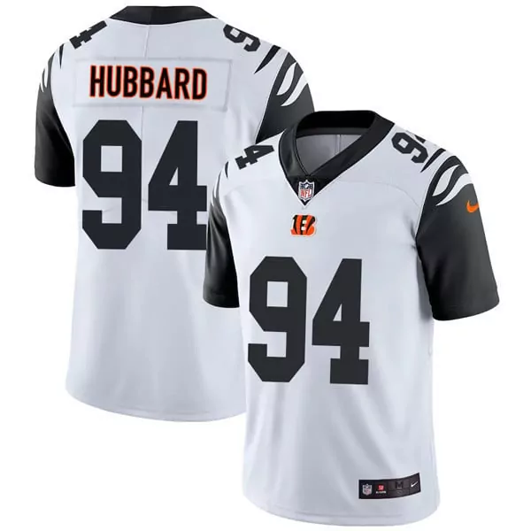 sam hubbard color rush youths cincinnati bengals player vapor limited jersey all stitched