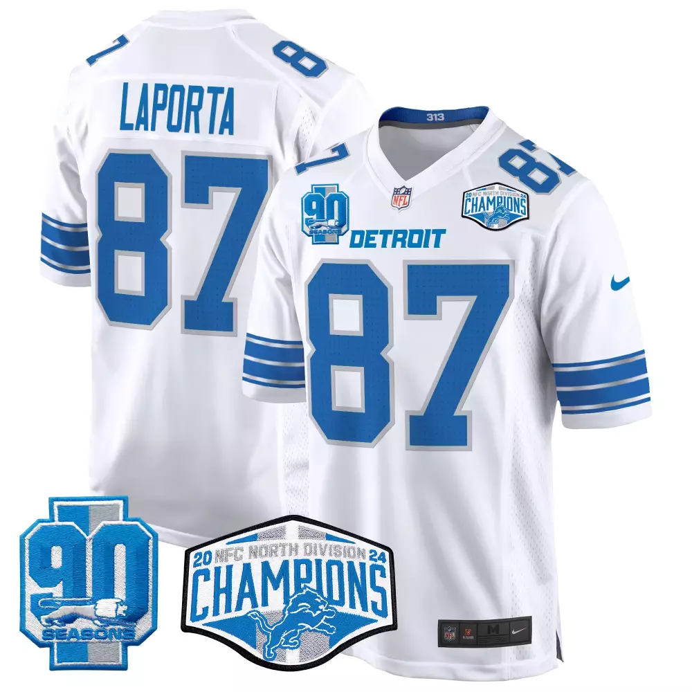 Sam Laporta 2024 Navy Women's Salute to Service Jersey | Establishment Year Patch | Limited Edition Fan Gear for Women & Youth