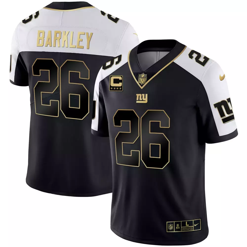 Saquon Barkley Alternate Men's New York Giants Vapor Gold Jersey | Stitched Style | Limited Edition Fan Gear | For Men