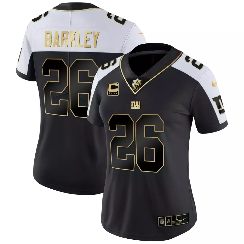 Saquon Barkley Alternate Men's New York Giants Vapor Gold Jersey | Stitched Style | Limited Edition Fan Gear | For Men