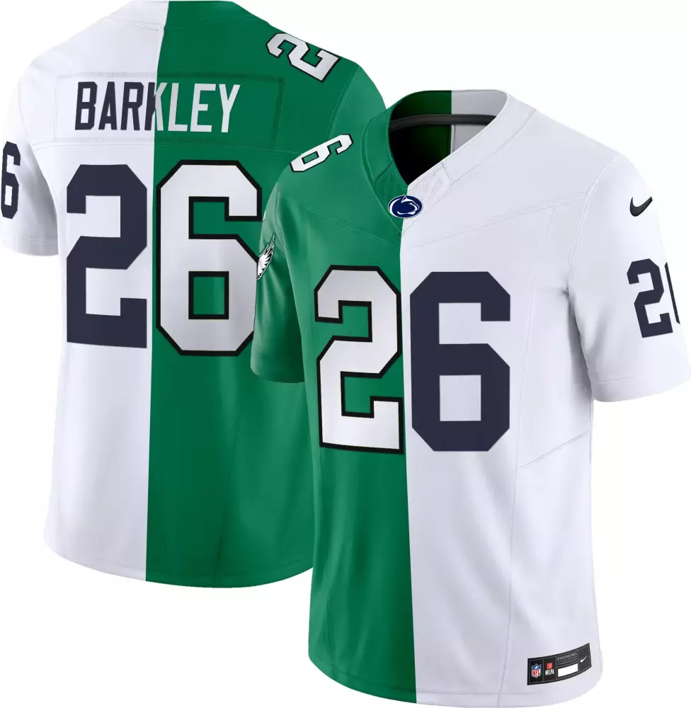 saquon barkley marines mens philadelphia eagles 2024 salute to service establishment year patch vapor limited jersey all