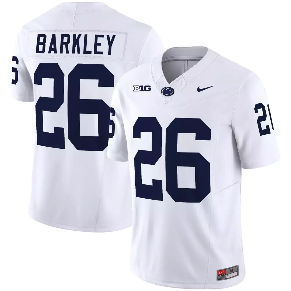 saquon barkley navy mens penn state nittany lions vapor limited jersey all stitched