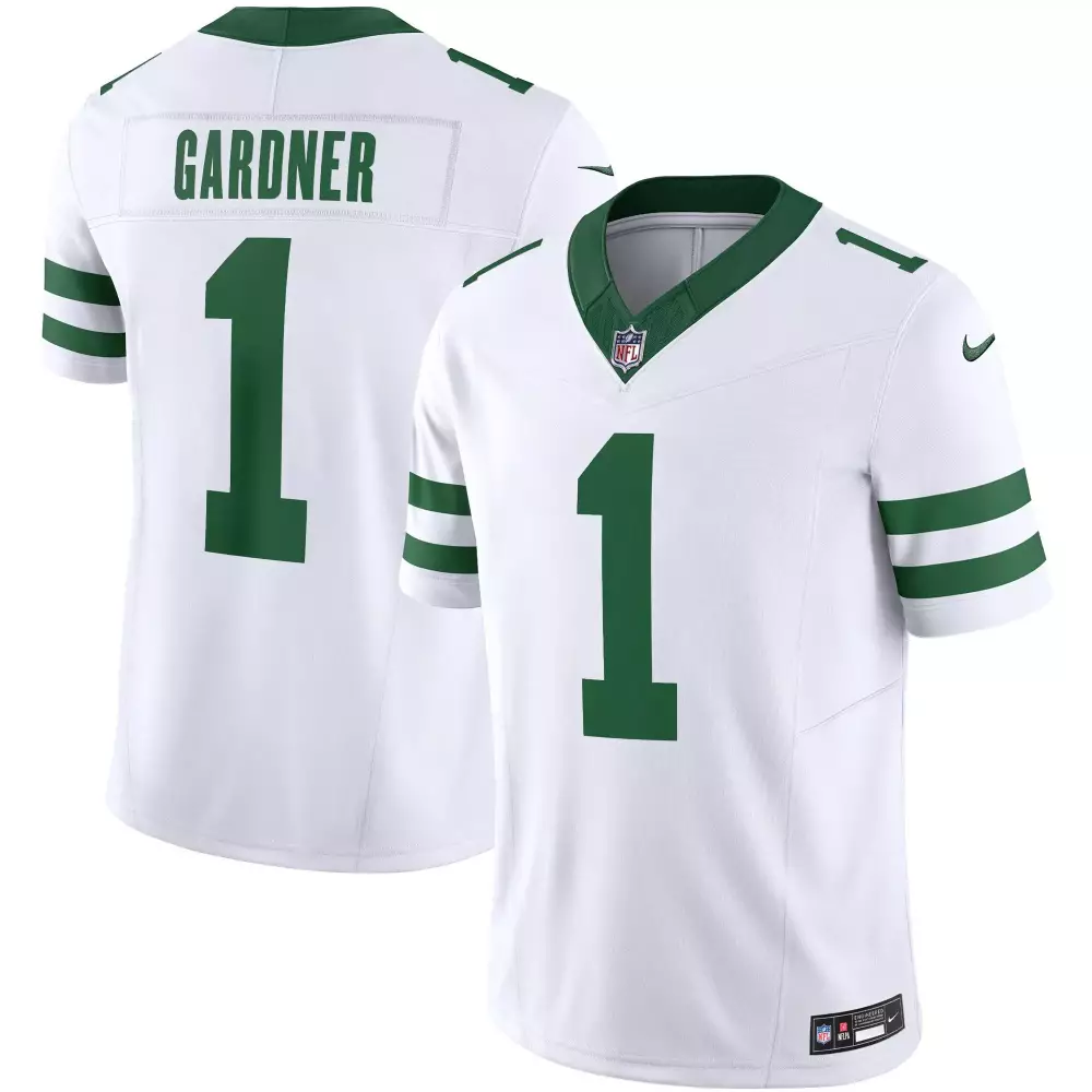 sauce gardner men new york jets 2025 rivalries vapor limited jersey all stitched