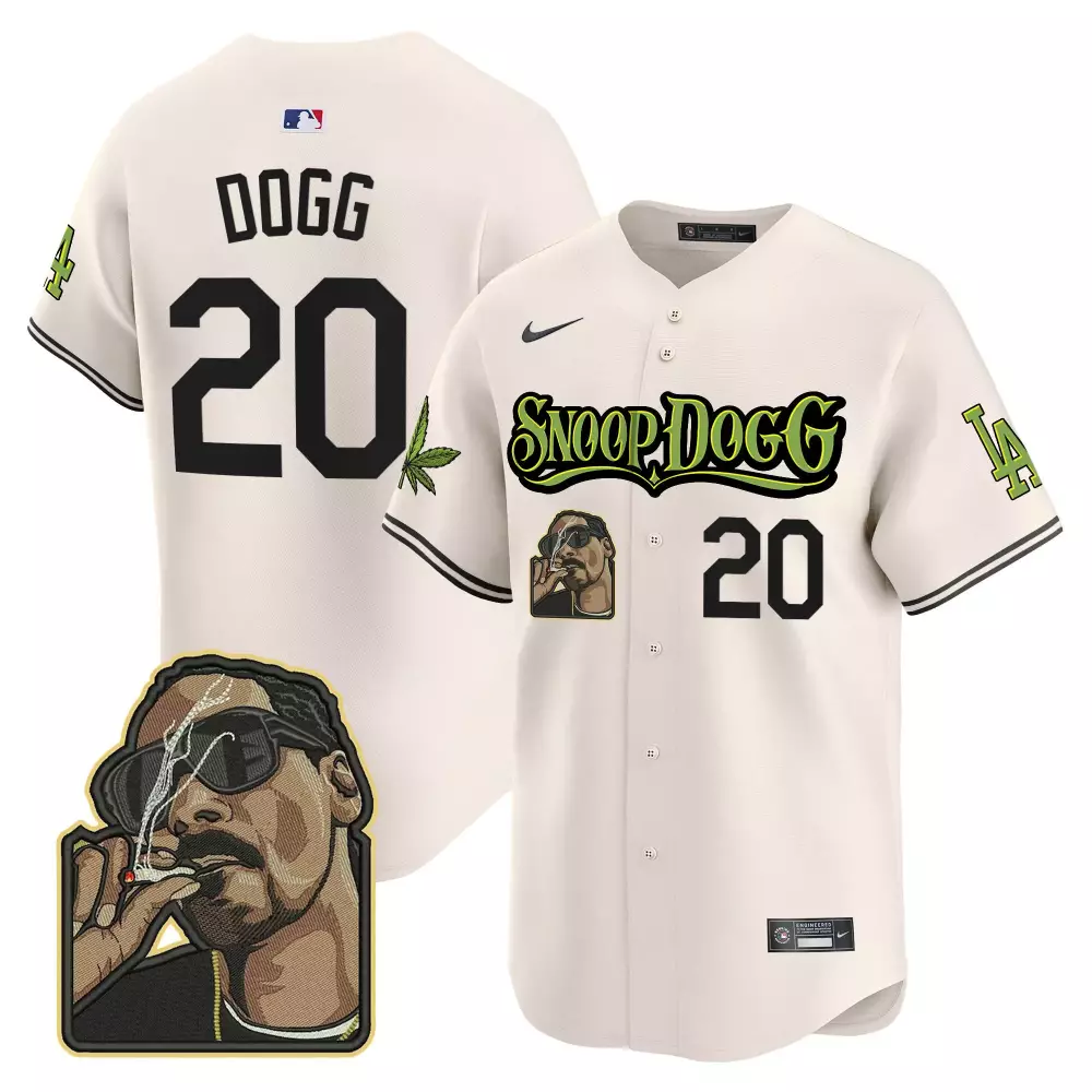 snoop dogg black mens los angeles dodgers snoop dogg vapor premier limited jersey stitched