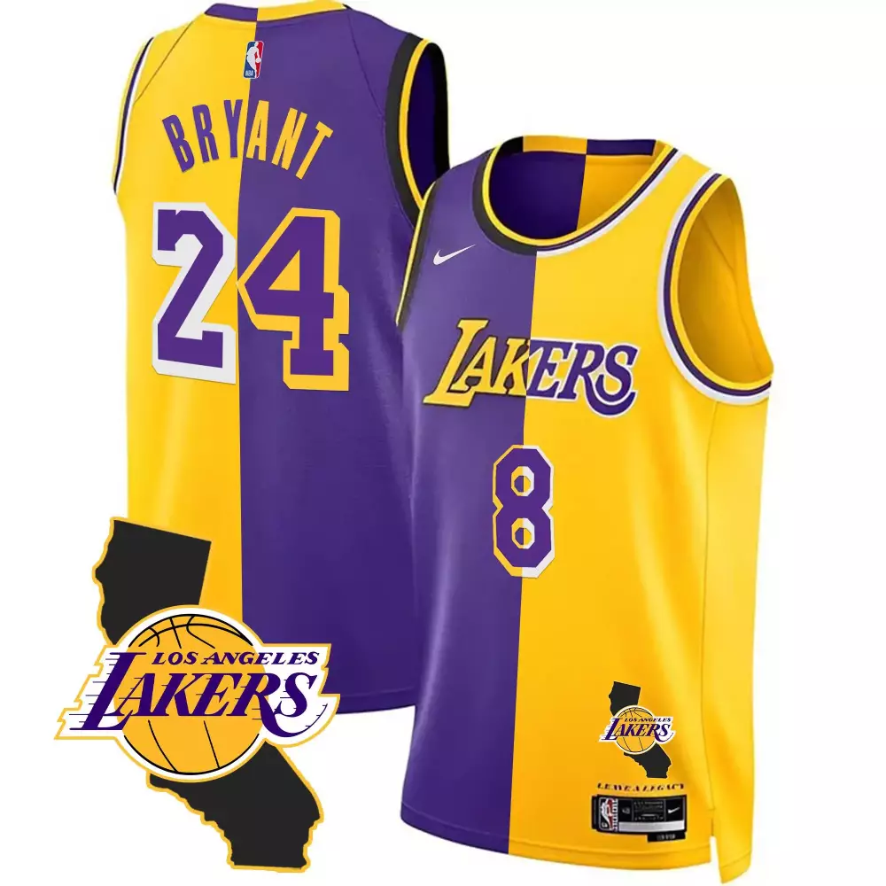 split men kobe bryant los angeles lakers black mamba jersey california patch all stitched