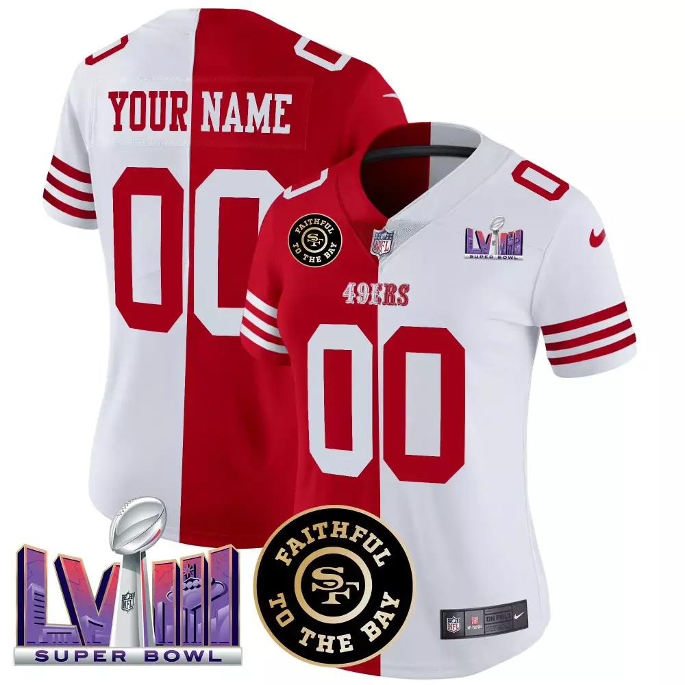 split women joe montana san francisco 49ers jersey