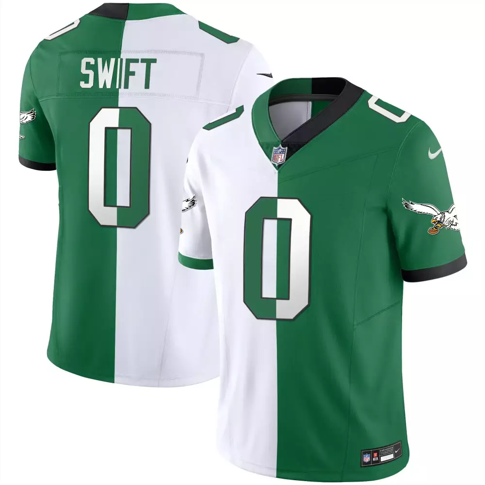 split women philadelphia eagles kelly green gold custom jersey all stitched