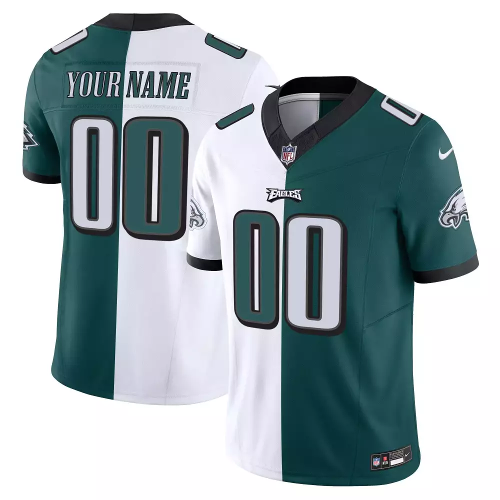 split youth philadelphia eagles mexico gold kelly vapor custom jersey all stitched