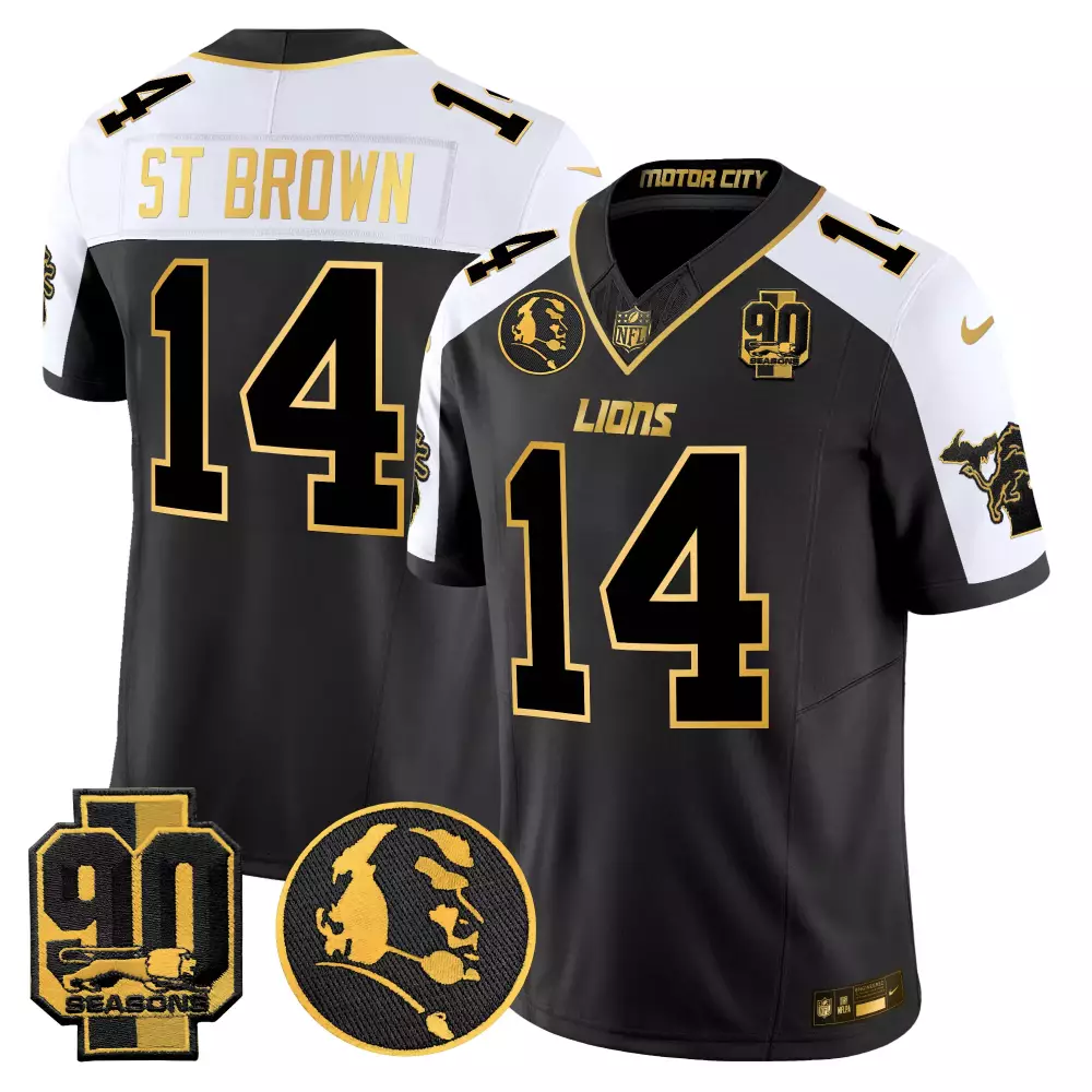 st brown air force womens detroit lions 2024 salute to service establishment year patch vapor limited jersey all stitche