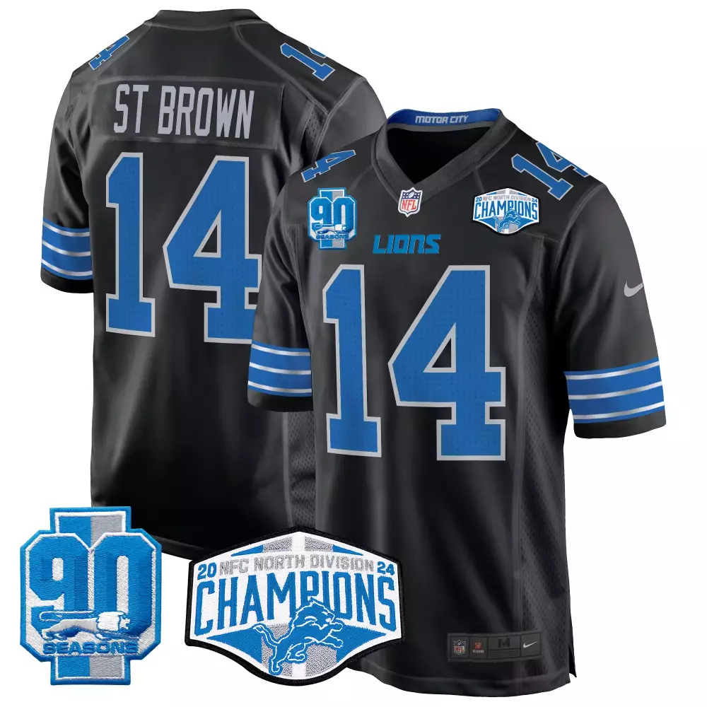 st brown black mens detroit lions 2024 crucial catch vapor limited jersey all stitched