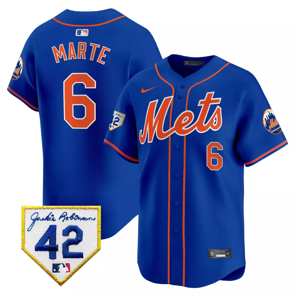 starling marte flex black mens new york mets gold trim jersey all stitched