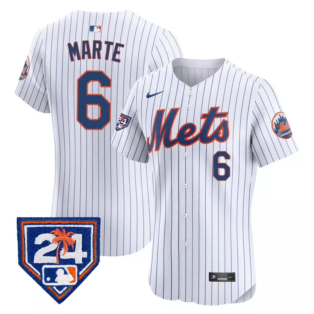 starling marte white gold womens new york mets jerry grote patch vapor premier limited jersey all stitched