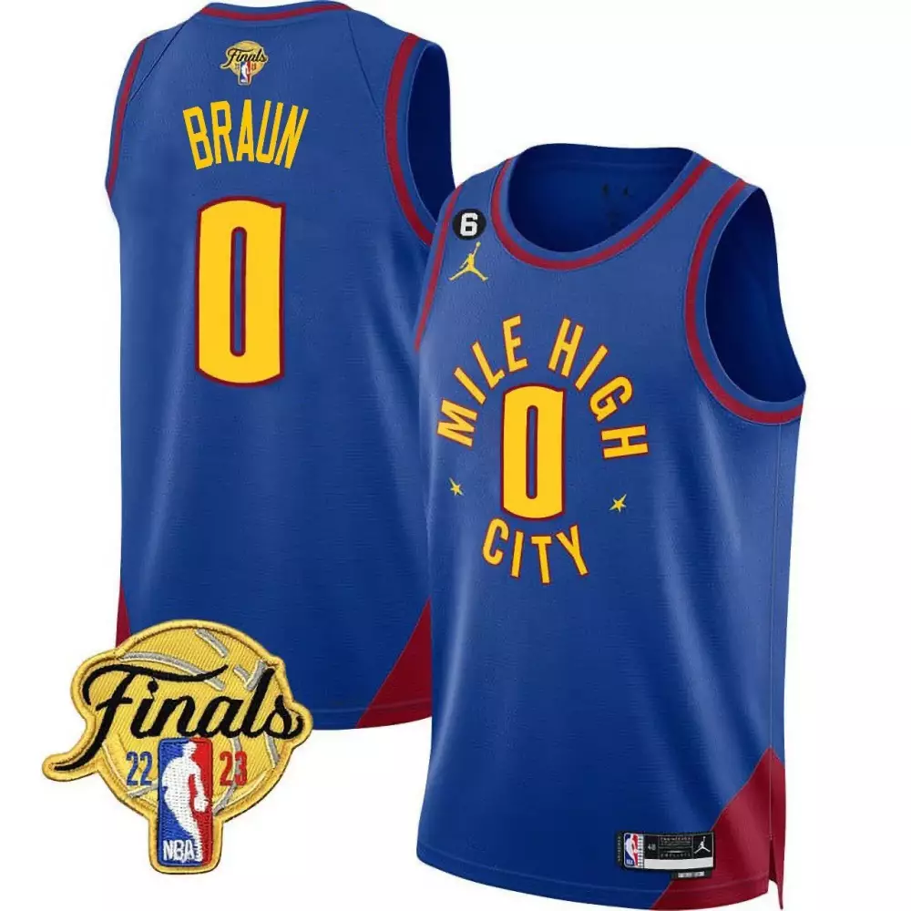 statement edition men aaron gordon denver nuggets nba finals patch mile high jersey all stitched 1