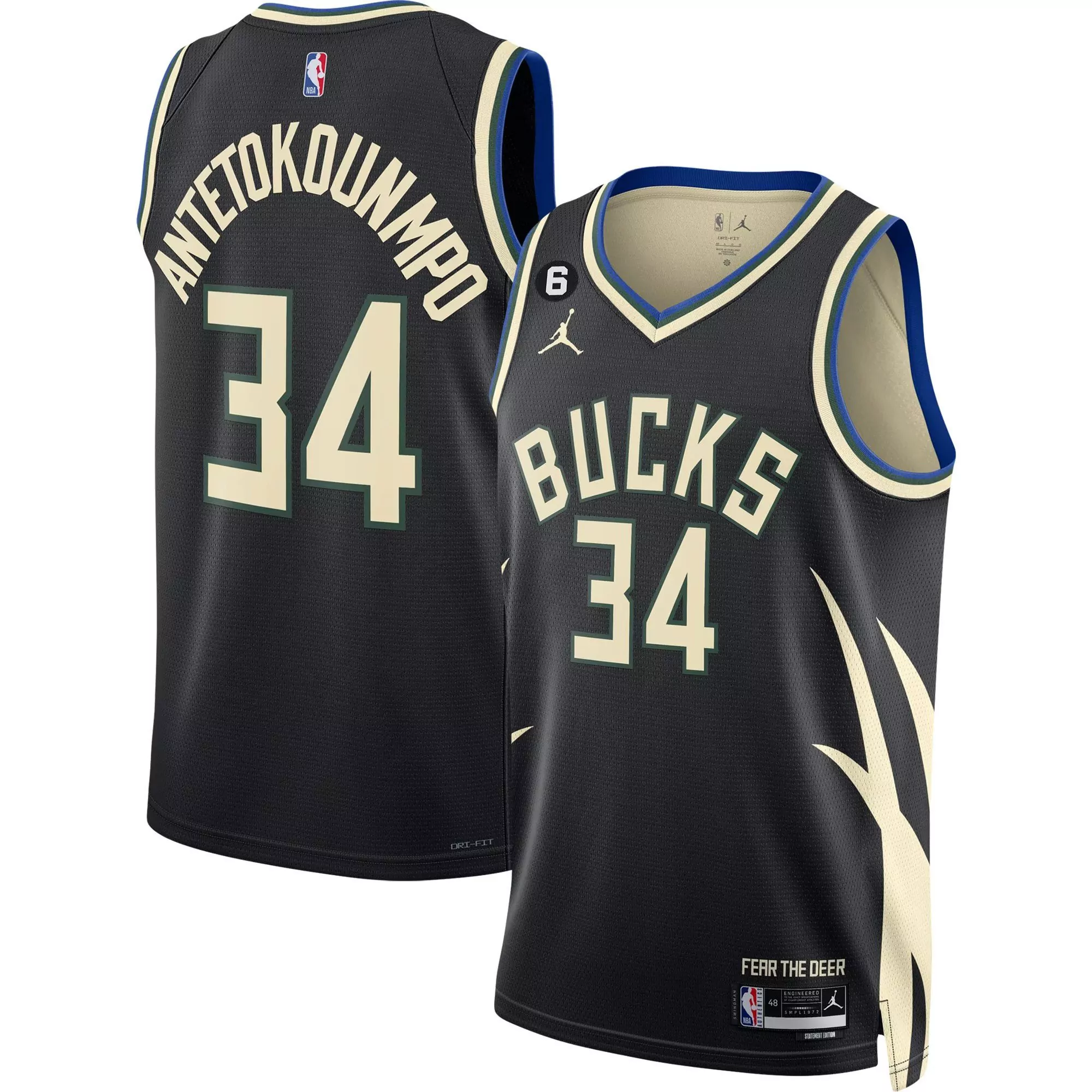 icon youth mens milwaukee bucks 6 patch collection jersey all stitched