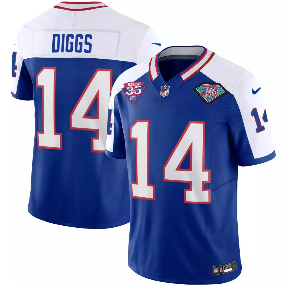 Stefon Diggs Buffalo Bills Women's 1994 Throwback Vapor Jersey | All Stitched Fan Gear | For Women & Youth