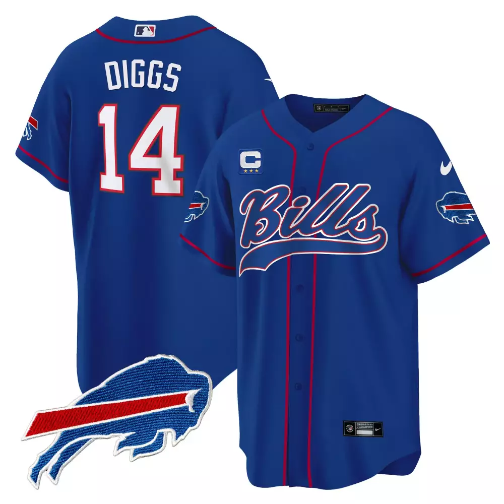 stefon diggs royal mens buffalo bills 60th anniversary patch vapor limited jersey all stitched