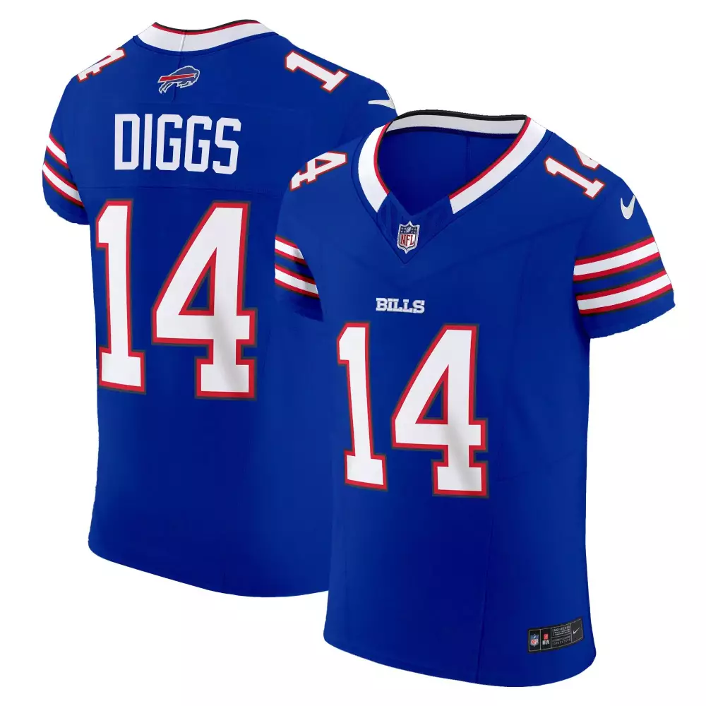 stefon diggs royal mens buffalo bills new york patch vapor limited jersey v2 all stitched