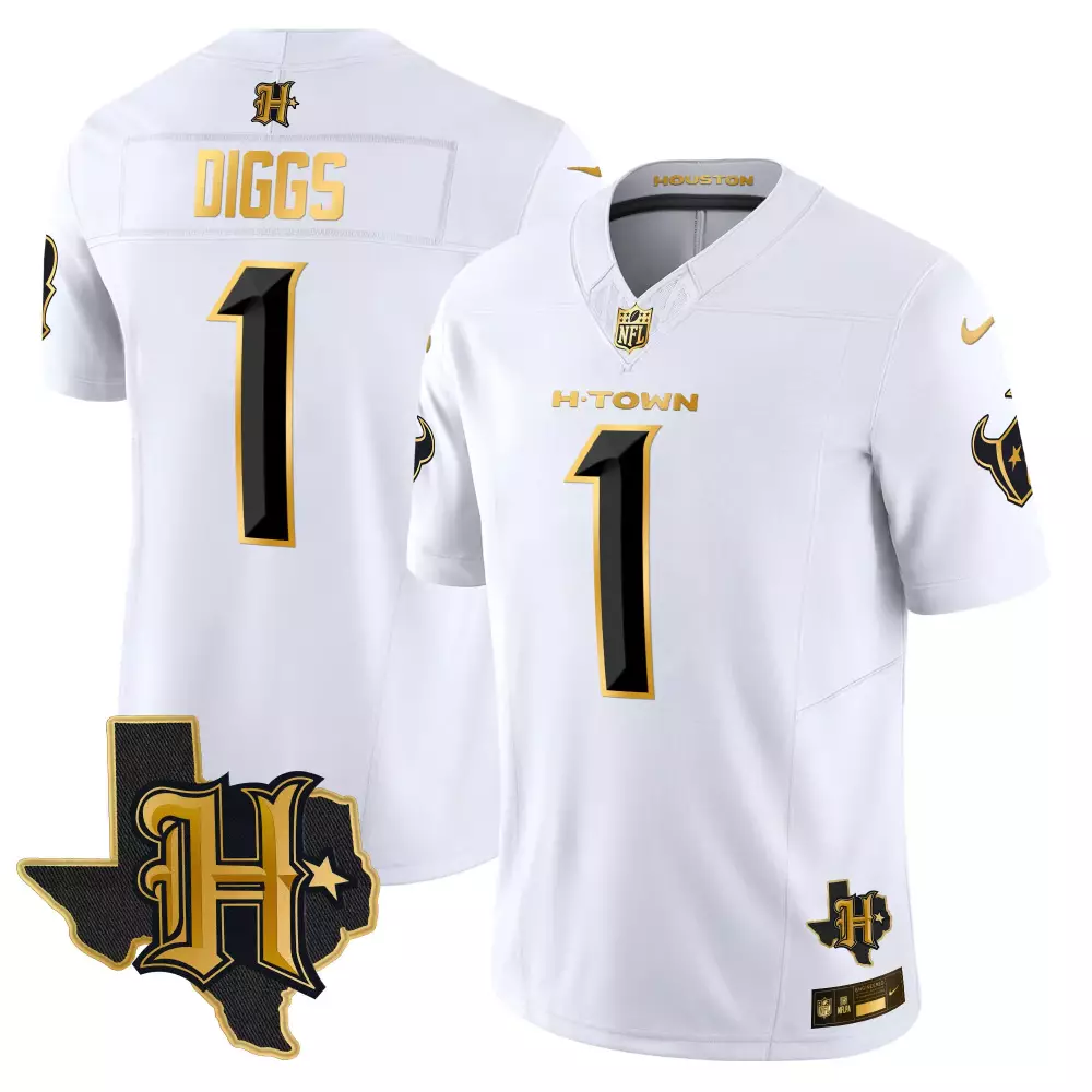 stefon diggs split womens houston texans 2024 texas patch vapor limited jersey v2 all stitched