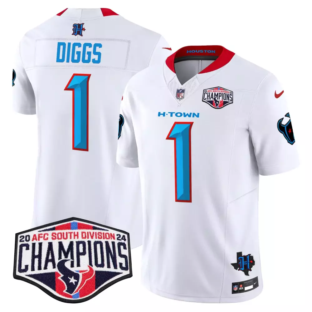 stefon diggs white limited womens houston texans 2024 texas patch vapor limited jersey v2 all stitched