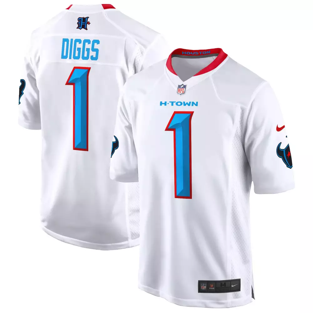stefon diggs white limited womens houston texans 2024 texas patch vapor limited jersey v2 all stitched