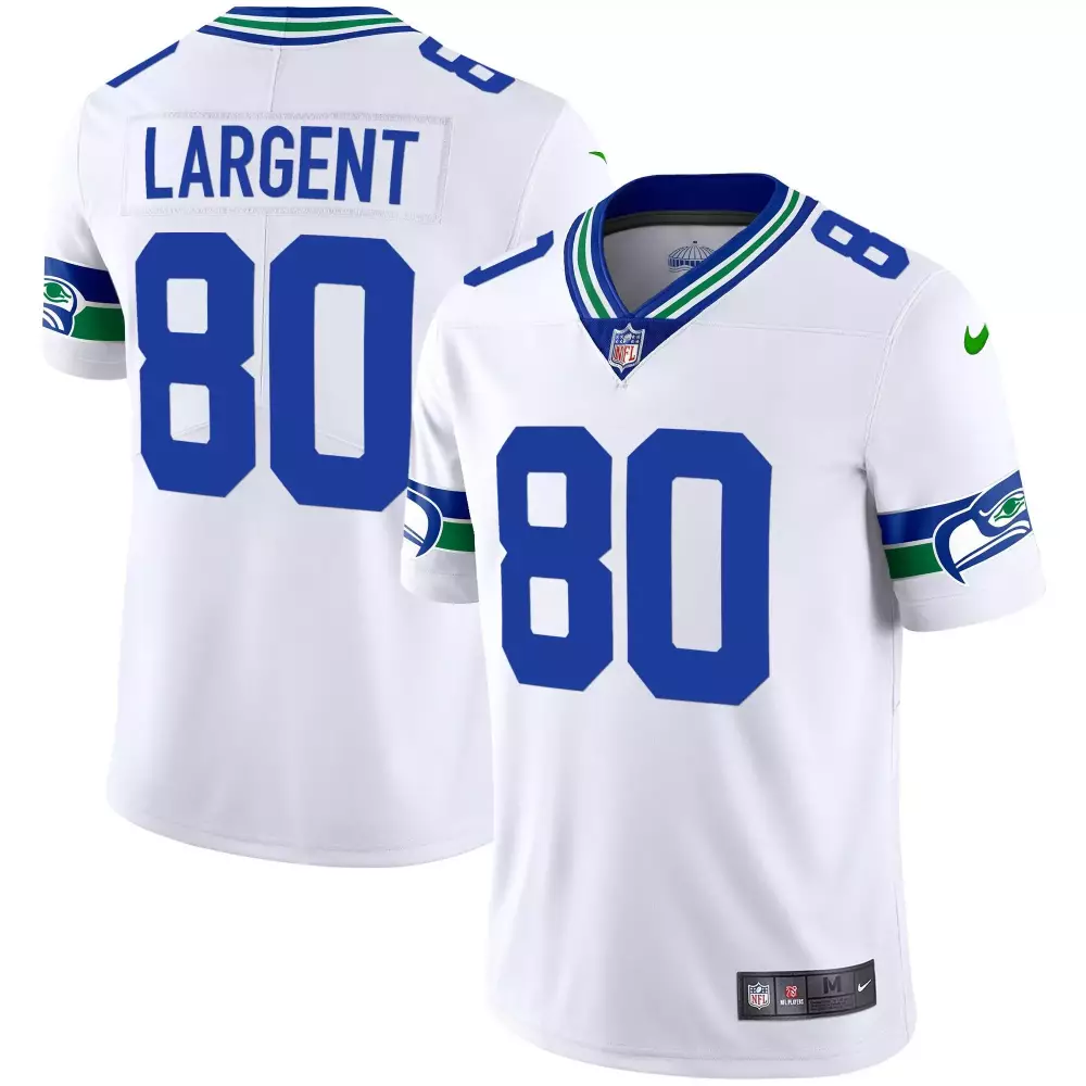 Steve Largent Seattle Seahawks Throwback Gold Jersey | All Stitched | Limited Edition Fan Gear for Men, Women & Youth