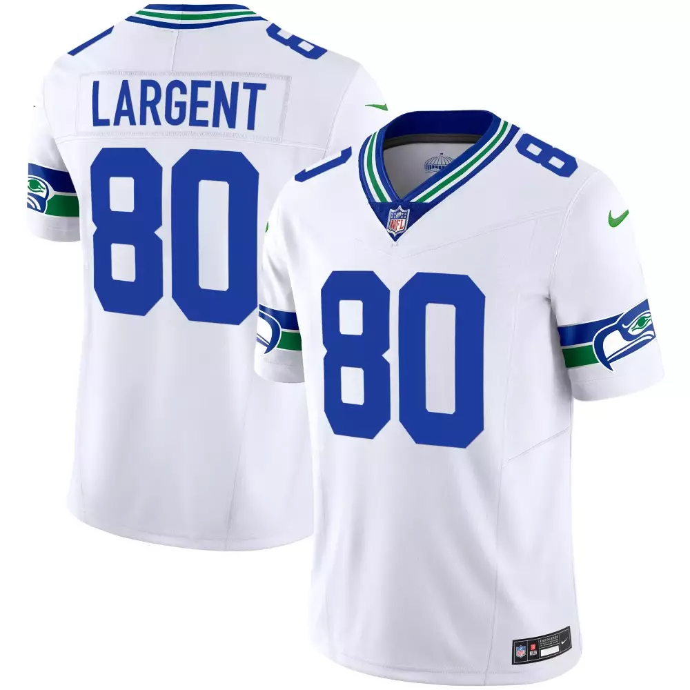 Steve Largent Seattle Seahawks Throwback Gold Jersey | All Stitched | Limited Edition Fan Gear for Men, Women & Youth