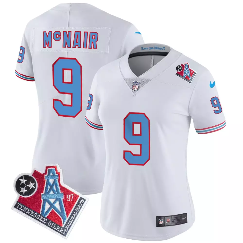 steve mcnair white mens tennessee titans special vapor limited jersey all stitched