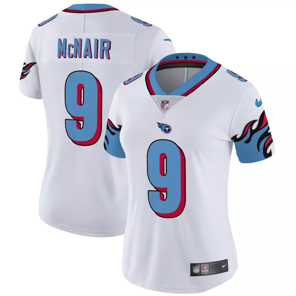 steve mcnair white mens tennessee titans special vapor limited jersey all stitched