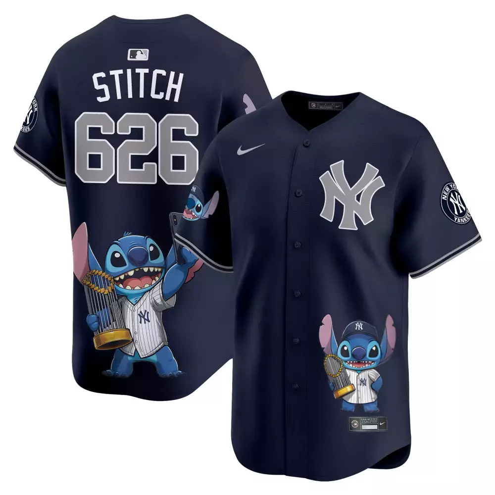 spongebob cream unisex new york yankees spongebob squarepants vapor premier limited jersey printed