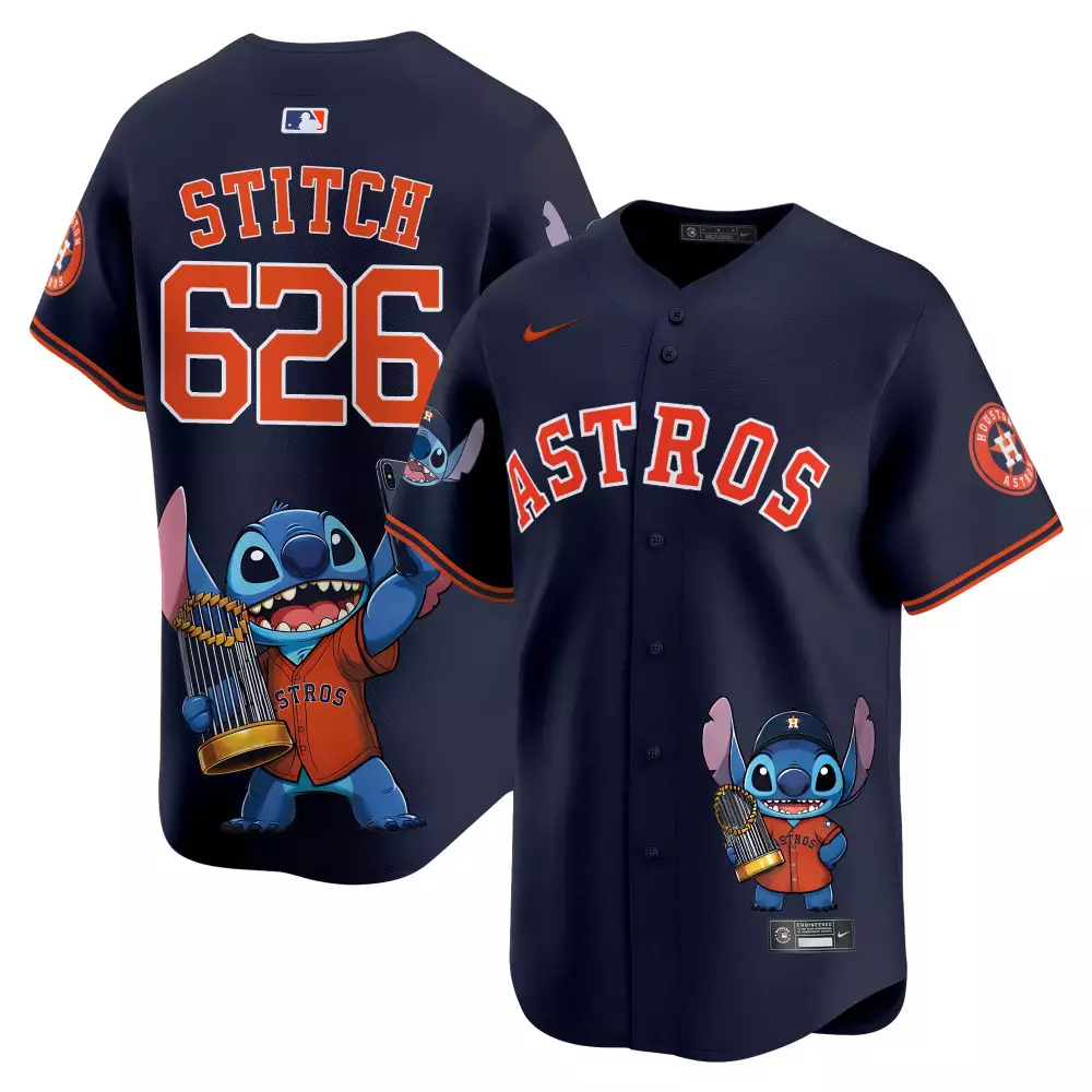 spongebob white unisex houston astros spongebob squarepants vapor premier limited jersey printed