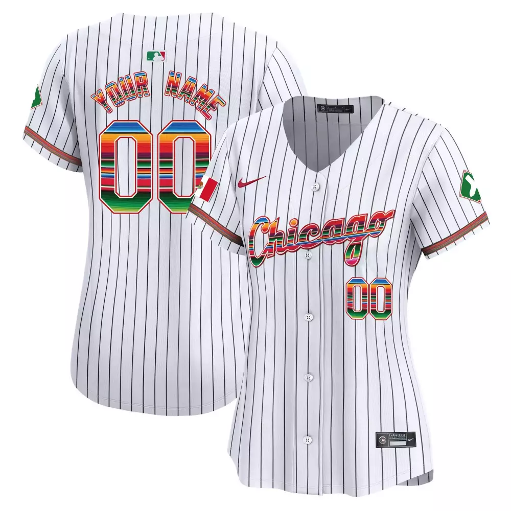 Stripe Chicago White Sox Mexico Jersey | Vapor Premier Limited Custom | Men V3 All Stitched | For Men, Women & Youth