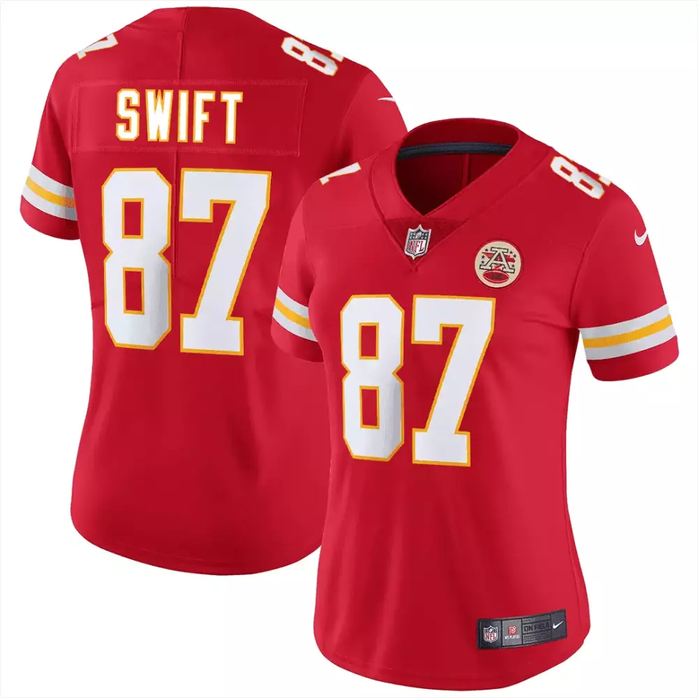 swift 13 women taylor swift kansas city chiefs limited jersey all stitched