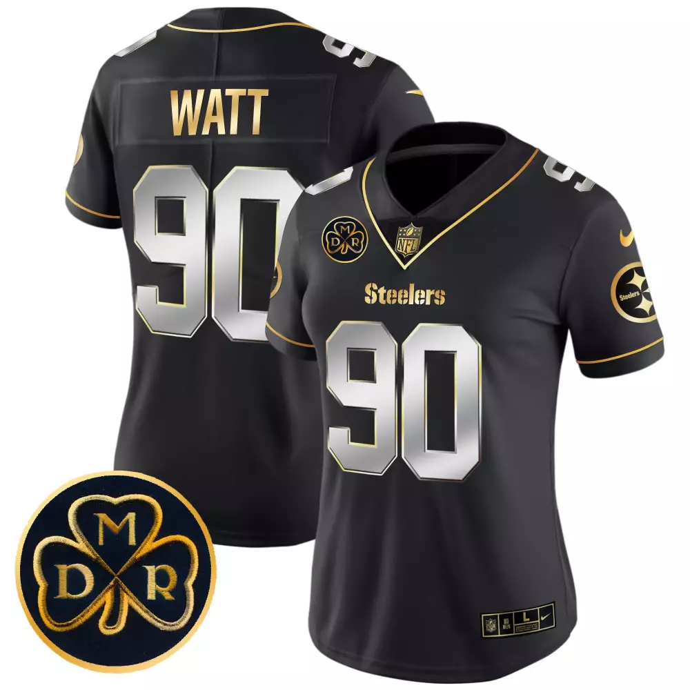 T.J. Watt Black Alternate Men's Pittsburgh Steelers Vapor Limited Jersey V2 | Exclusive Fan Gear | For Men, Women & Youth