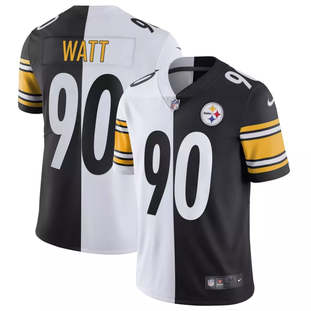 T.J. Watt Pittsburgh Steelers Men's DMR Patch Vapor Limited Jersey | Rush Alternate Style | All Stitched | For Men, Women & Youth