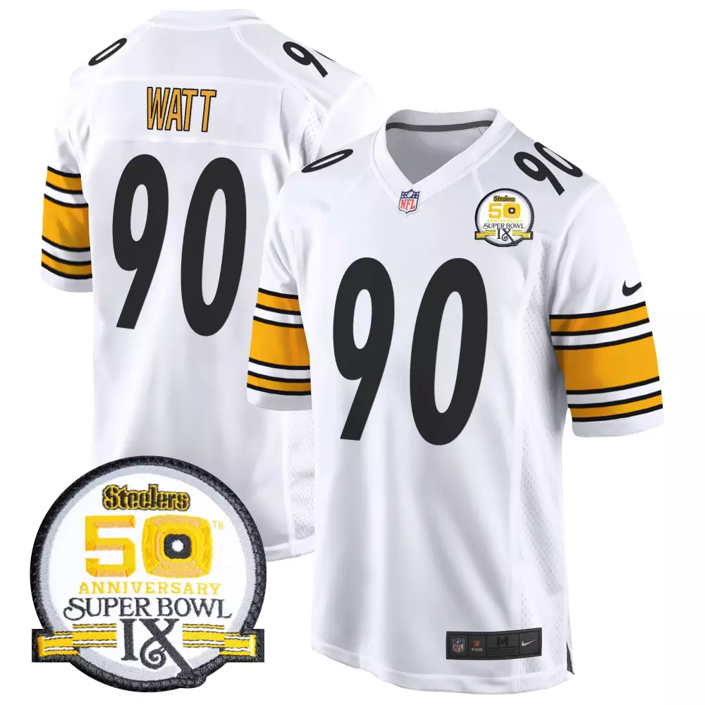 T.J. Watt Pittsburgh Steelers Men's DMR Patch Vapor Limited Jersey | Rush Alternate Style | All Stitched | For Men, Women & Youth