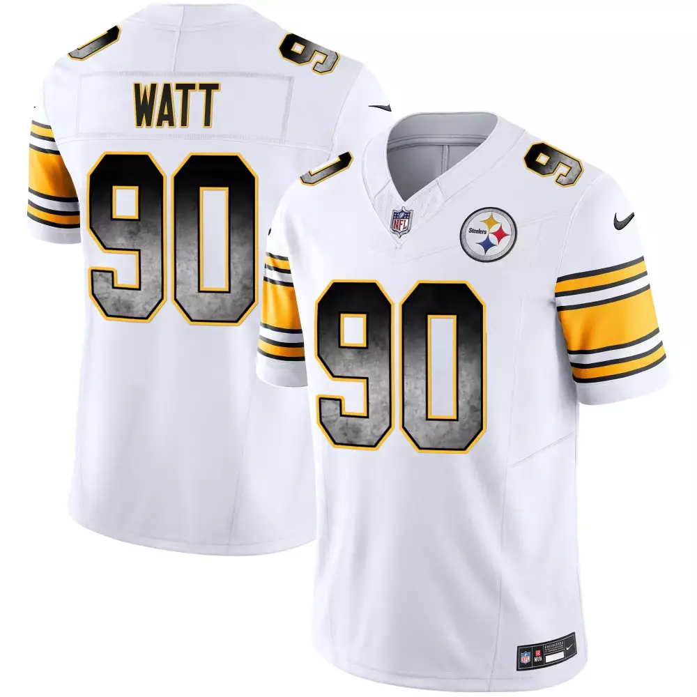 T.J. Watt Pittsburgh Steelers Men's DMR Patch Vapor Limited Jersey | Rush Alternate Style | All Stitched | For Men, Women & Youth