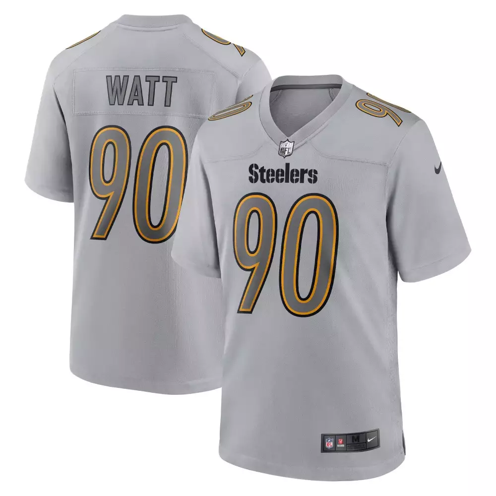 t j watt youth pittsburgh steelers 2022 nfl draft first round pick game black all stitched