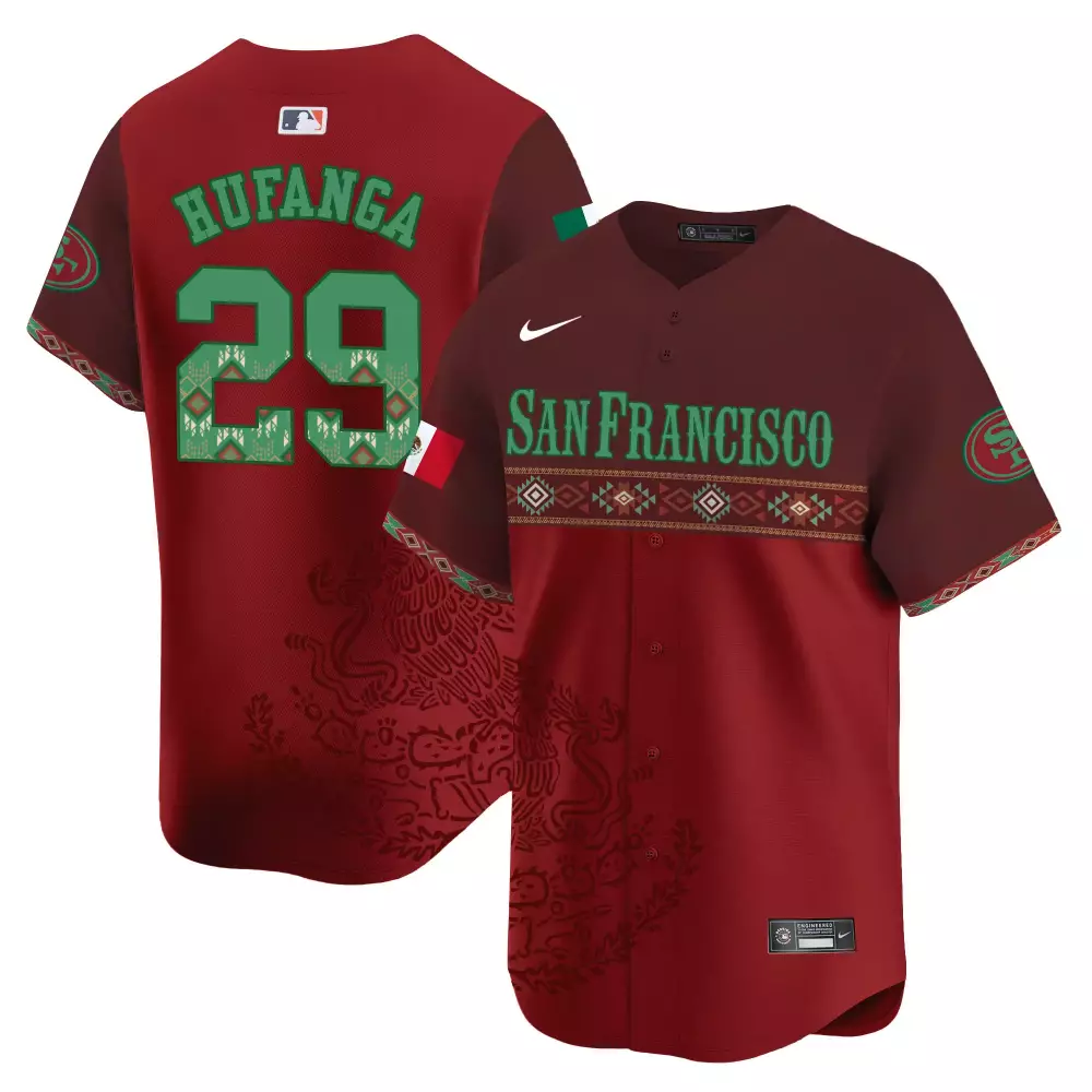 talanoa hufanga navy womens san francisco 49ers 2024 salute to service establishment year patch vapor limited jersey all
