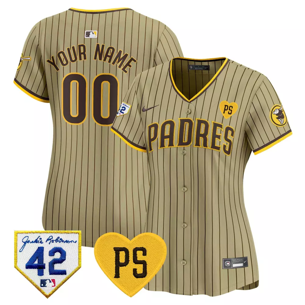 tan men san diego padres tony gwynn petco park 20th patch vapor premier limited custom jersey v3 n all stitched
