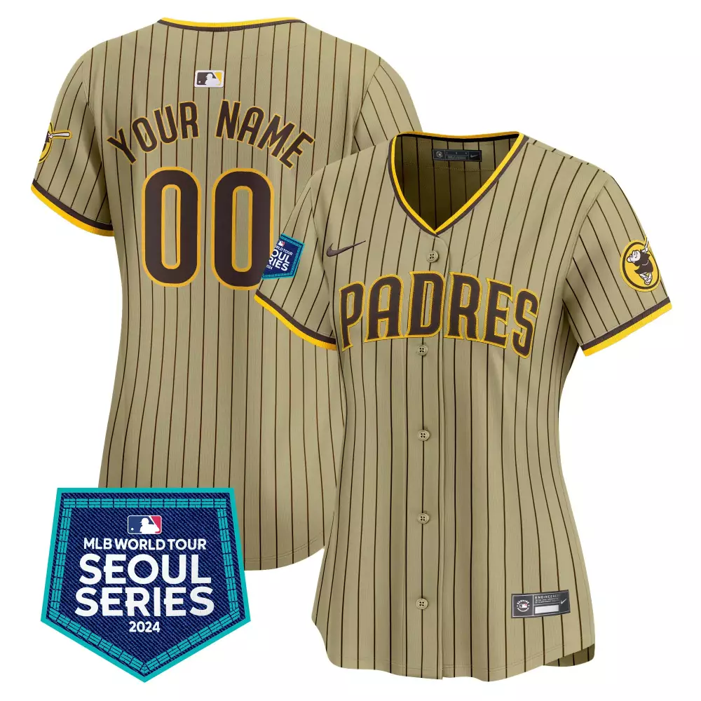 tan men san diego padres tony gwynn petco park 20th patch vapor premier limited custom jersey v3 n all stitched