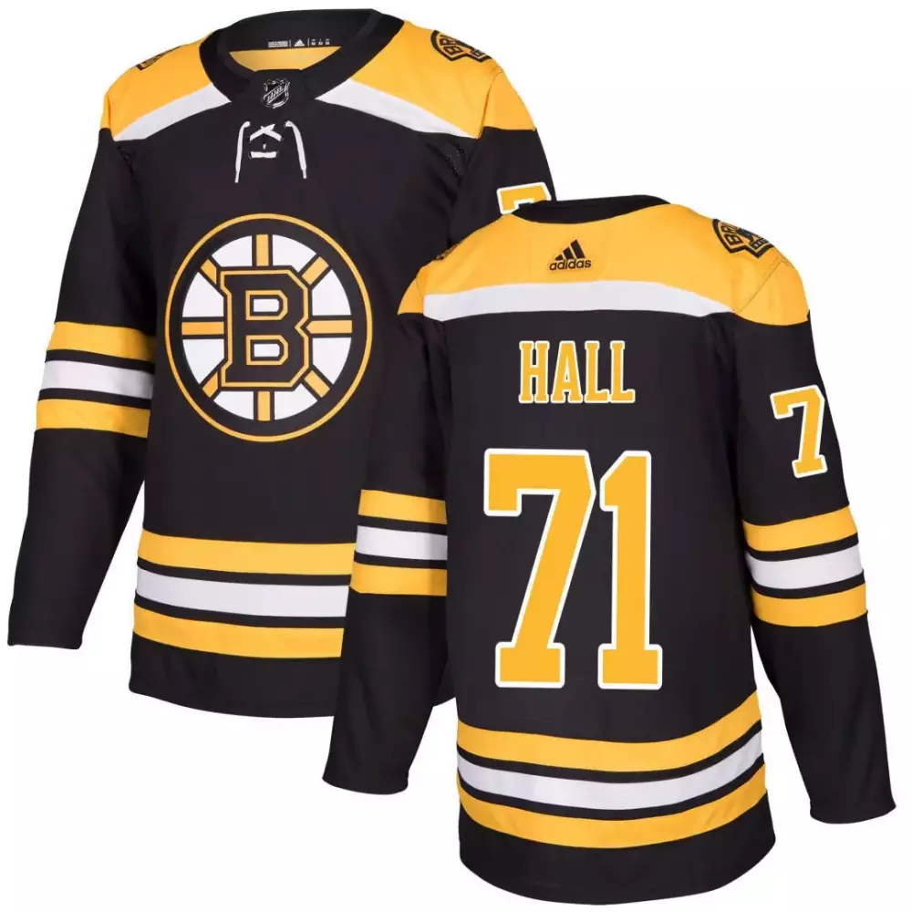 taylor hall mens boston bruins players home 2022 jersey all stitched
