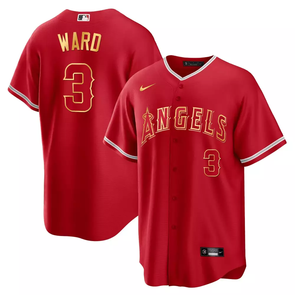 taylor ward cool black limited mens los angeles angels black limited gold jersey all stitched