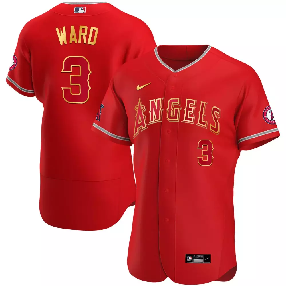 taylor ward flex black gold mens los angeles angels black limited gold jersey all stitched